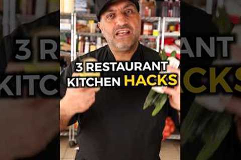 3 Professional Kitchen Hacks You Can Do At Home