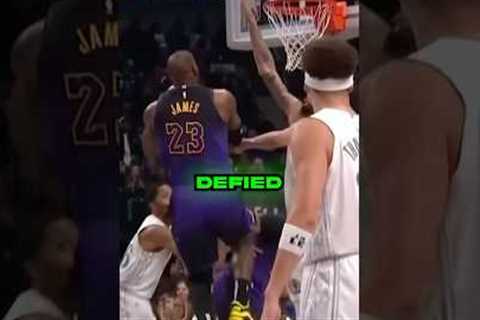 LeBron James Dunk EXPOSED HIM 💀😨