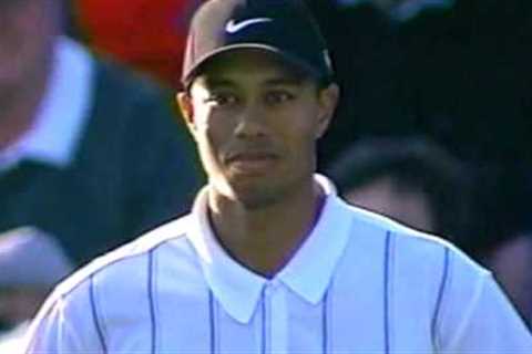 Tiger Woods 17th Hole @ TPC 2001
