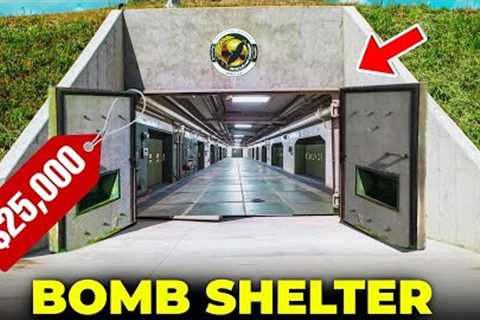 5 Incredible Survival Bunkers You Can Buy Now:  Bomb Shelter