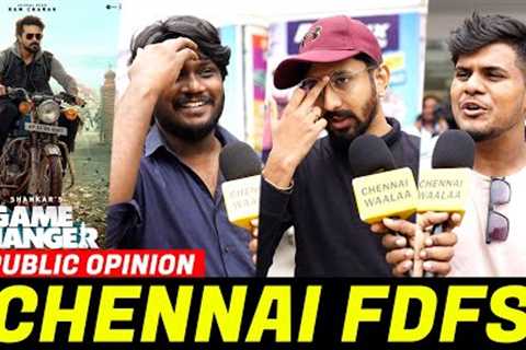 Game Changer Tamil Public Review | Game Changer Chennai Reviews | Game Changer Review | Ram Charan!