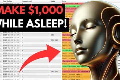 How to Make Money Online While You Sleep ($1,000 Daily With Bots!)
