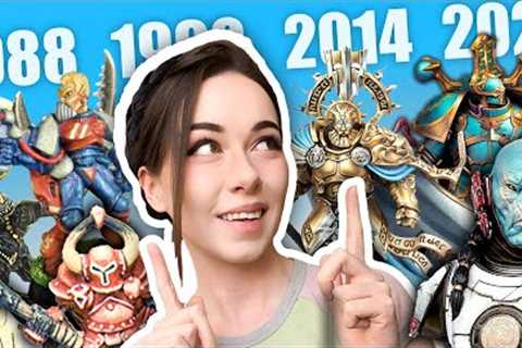 When did Warhammer Painters get SO GOOD?! | Golden Demon Then vs. Now