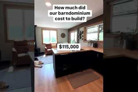 Cost to build our Barndominium