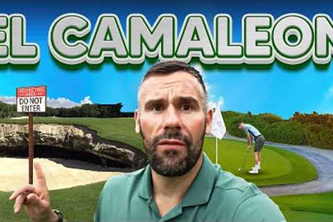 Playing a Golf Course with a SECRET CAVE?!