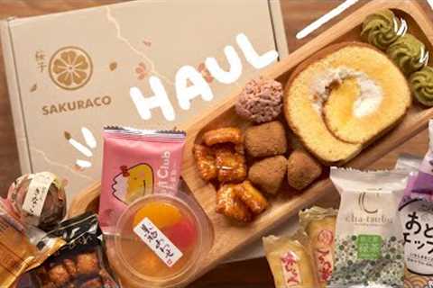 JAPANESE TREATS 🍵 snack haul ft. sakuraco