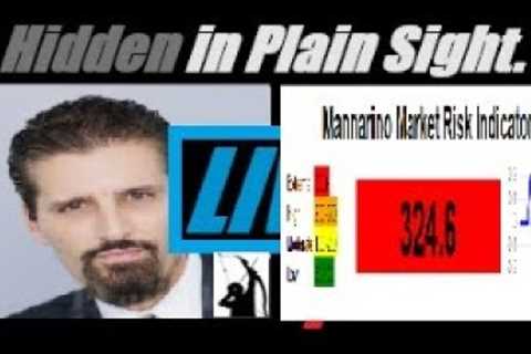 LIVE!  DANGER ZONE... (STOCK MARKET CRATERS AS THE MMRI SKYROCKETS). Mannarino