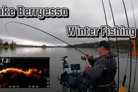 Lake Berryessa winter fishing, back on the home lake.