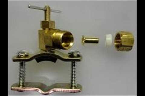 Replace a Saddle Valve in 5 Minutes to Fix, Repair Water Pipe Pin Valve