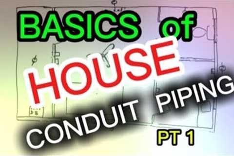 How to Start House Electrical Conduit Piping like a pro.