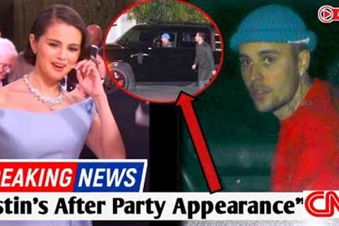 Justin Bieber's controversial after party appearance  Stirring up rumors &amp; encouragement with..