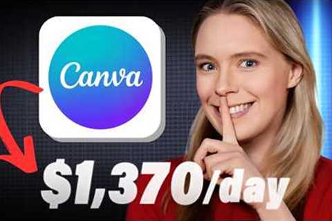 The New Way To Make Money With Canva Ai ($1,370+/Day)