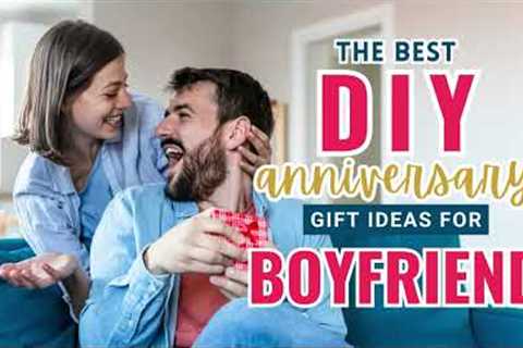 DIY Anniversary Gift Ideas for Boyfriend | Handmade Anniversary Gifts for Him #boyfriendgift