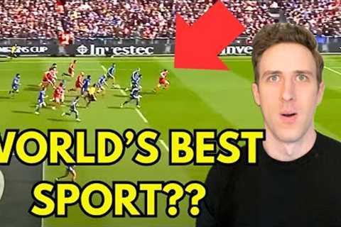American REACTS to BEST RUGBY TRIES of 2024!