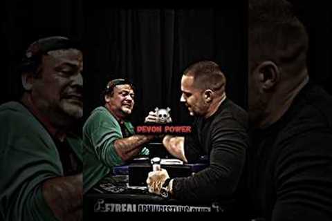 🔥💪DEVON LARRATT VS STRONGEST BRO ARM WRESTLING POWER #sports #trending