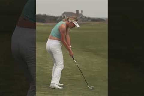 Golf swing path - Grace Charis #golf #golfgirl