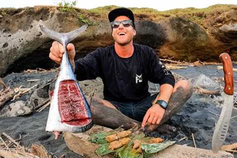 CATCH AND COOK - CRAZY FISHING AND COOKING ON THE FIRE