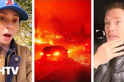 Jennifer Love Hewitt, Dallas Jenkins &amp; Other Celebs' React To California Wildfires