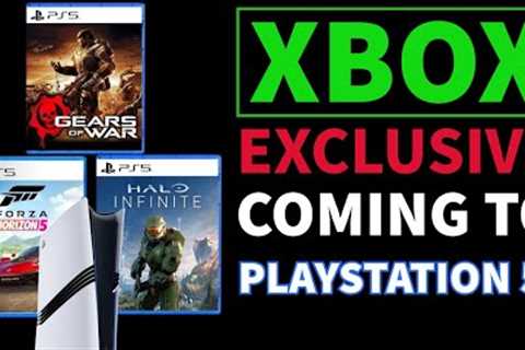 Xbox Exclusive Halo Is Coming To PlayStation | Xbox Confirms More Games To PS5? | Xbox games On PS5