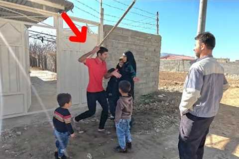 Mr. Piya's departure from the farm after a fight with Qadir over Azadeh