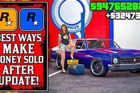 It's Actually Underrated.. BEST WAYS To Make Money SOLO After UPDATE in GTA Online (GTA5 Fast Money)