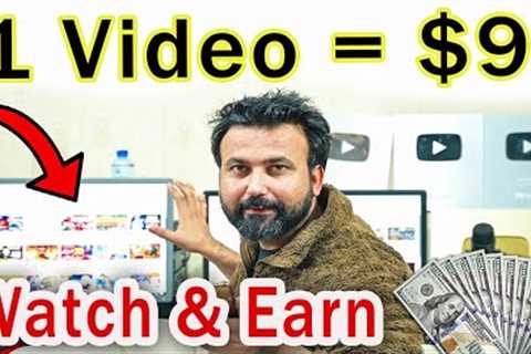 1 Video = $9  WATCH VIDEO MAKE MONEY ONLINE 🔥