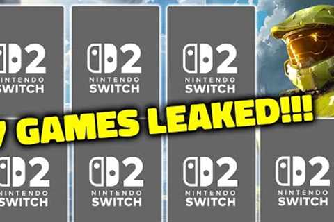 MASSIVE SWITCH 2 GAMES LEAK!! Finally We Get Games for Nintendo Switch 2!!