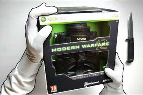 MW2 PRESTIGE EDITION UNBOXING! Call of Duty Modern Warfare 2 Collector's Edition Gameplay