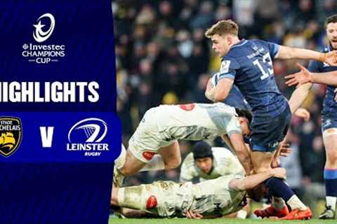 Extended Highlights - Stade Rochelais v Leinster Rugby Round 3 | Investec Champions Cup 2024/25