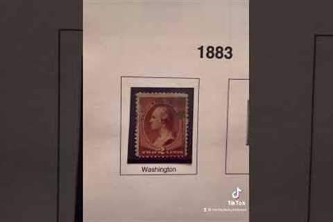 Early US stamps. #stampcollecting #philately #stamps #stampcollector #collector #album #hobby