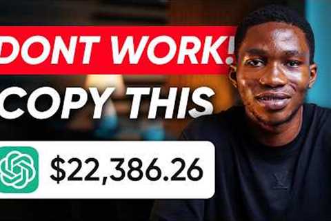 How To Earn $22,386 with ChatGPT For FREE (How To Make Money Online With Artificial Intelligence)