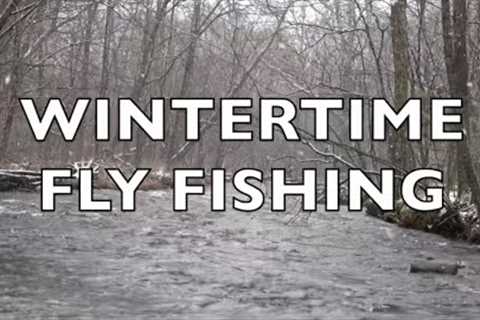 WINTERTIME FLY FISHING IN THE SNOW ❄️ 2025
