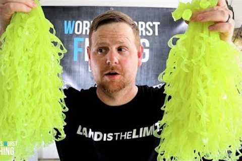 ONE GALLON CHALLENGE; How Many Crappie Grubs Does 1 Gallon of Plastisol Make???