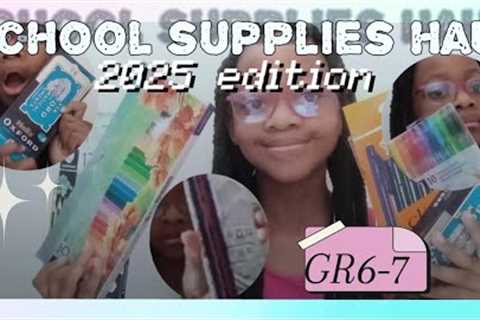 stationary haul//🤍📒🖊️📝//South African YouTuber//haul