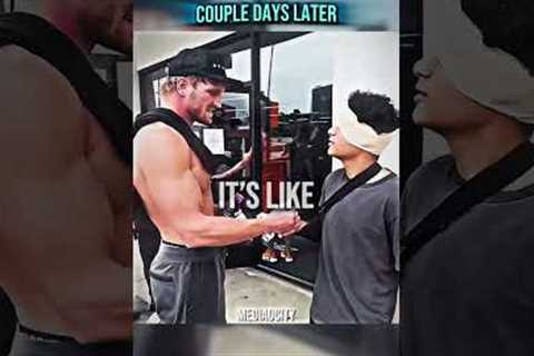 Logan Paul vs Bradley Martyn 🥶 #shorts #loganpaul #bradleymartin #trending