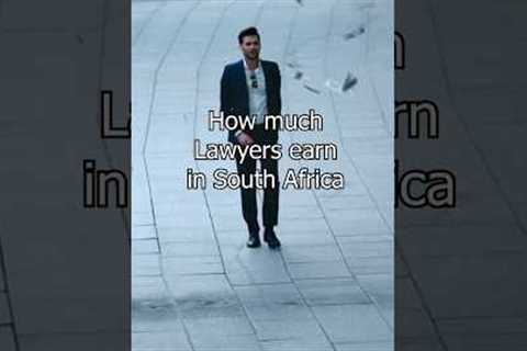 Lawyer Salary 2023 | South Africa | #law #lawschool #lawstudent #attorney #legal