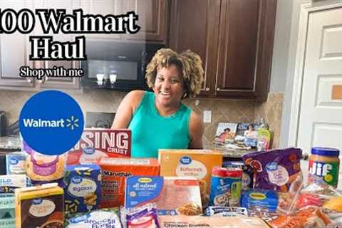 $100 Walmart Weekly Grocery Haul For Family of 5 | Shop with me 2024