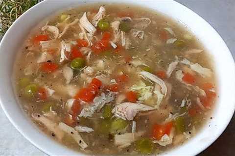 Chinese Chicken Soup | Chicken Hot And sour Soup Recipe | Chicken Soup Recipe | Fine chefs