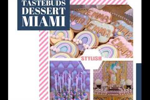 Mini desserts and dessert tables for your event