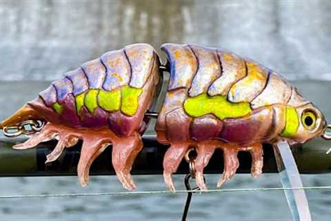 Making a Batch of Jiggly Legged Crustacean Lures