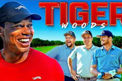 Tiger Woods Caddies For Us