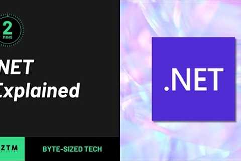 What is .NET? | .NET Explained in 2 Minutes For BEGINNERS.