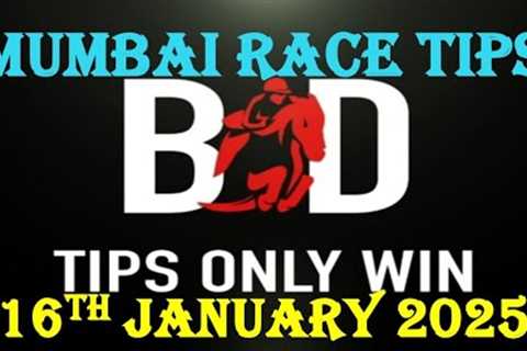 MUMBAI RACE TIPS | 16/01/2025 | HORSE RACING TIPS | TODAY RACE TIPS | RACE TIPS | (@TIPSONLYWIN)