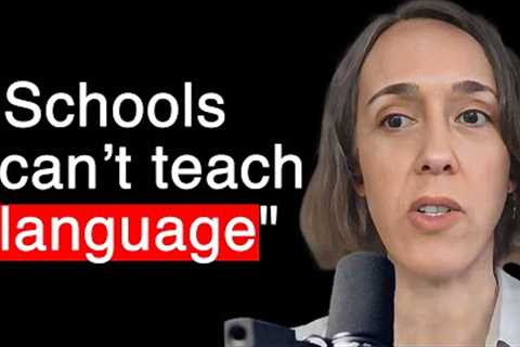 Why you NEVER learned a second language in School - How to actually become FLUENT