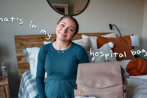 WHAT’S IN MY HOSPITAL BAG | what I packed labor, delivery, &amp; for baby