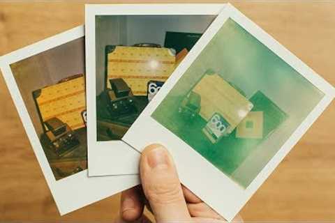 How does TEMPERATURE affect POLAROID FILM - From freezing cold to boiling hot