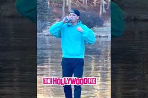 Logan Paul Accidentally Falls In A Frozen Lake While Drinking The New Prime Ice Drink