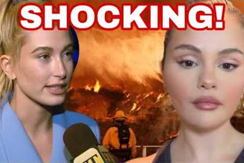 Hailey Bieber CAUGHT COPYING Selena Gomez AGAIN in Los Angeles FIRES!
