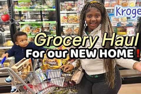 *HUGE* JANUARY GROCERY HAUL 🍎🛒|| NEW  HOME 🏡GROCERY SHOPPING 2025