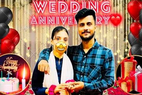 WEDDING ANNIVERSARY 👩‍❤️‍👨 | FOREVER TOGETHER ❤️| Special Gifts From Husband 🎁